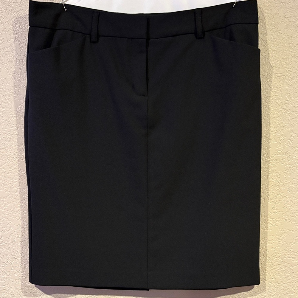 Express Editor Classic Black Skirt